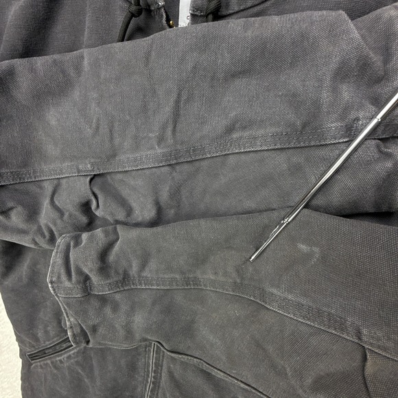 Carhartt Sierra Jacket Sherpa Lined Mens Medium J141 029 Shadow Gray - Picture 15 of 15